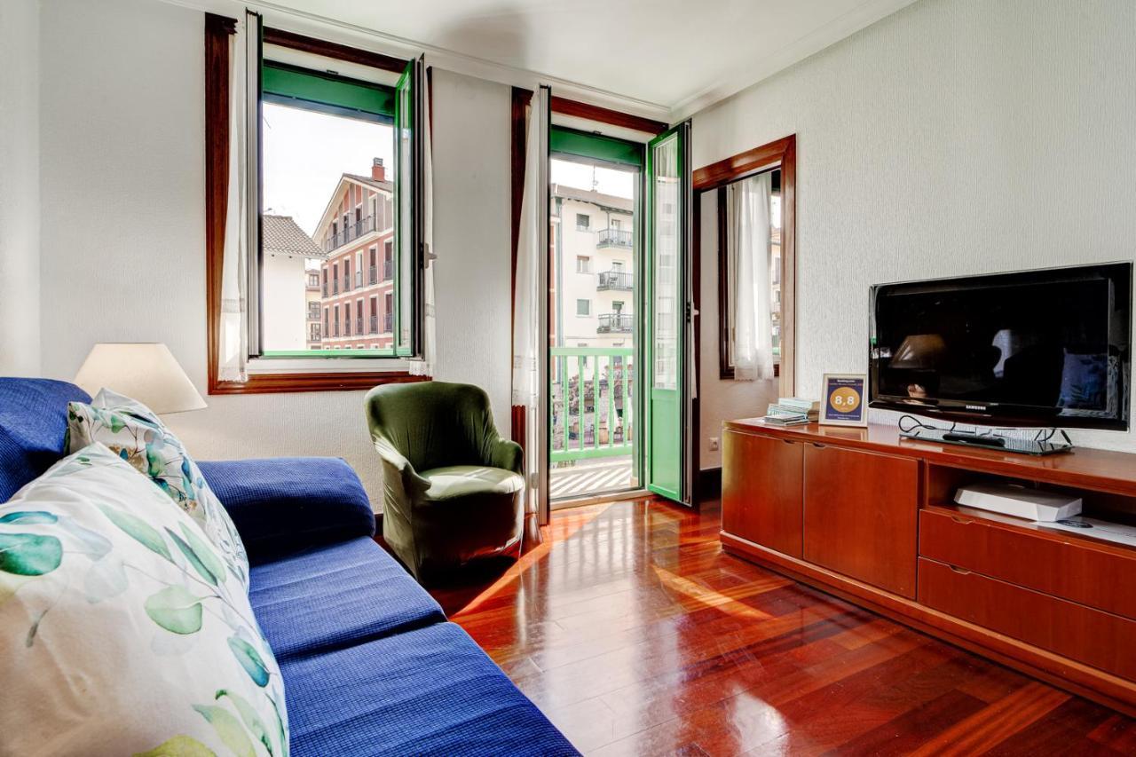 Luminoso Apartamento En Hondarribia Con Terraza, Centro, 3Hb Exteriör bild