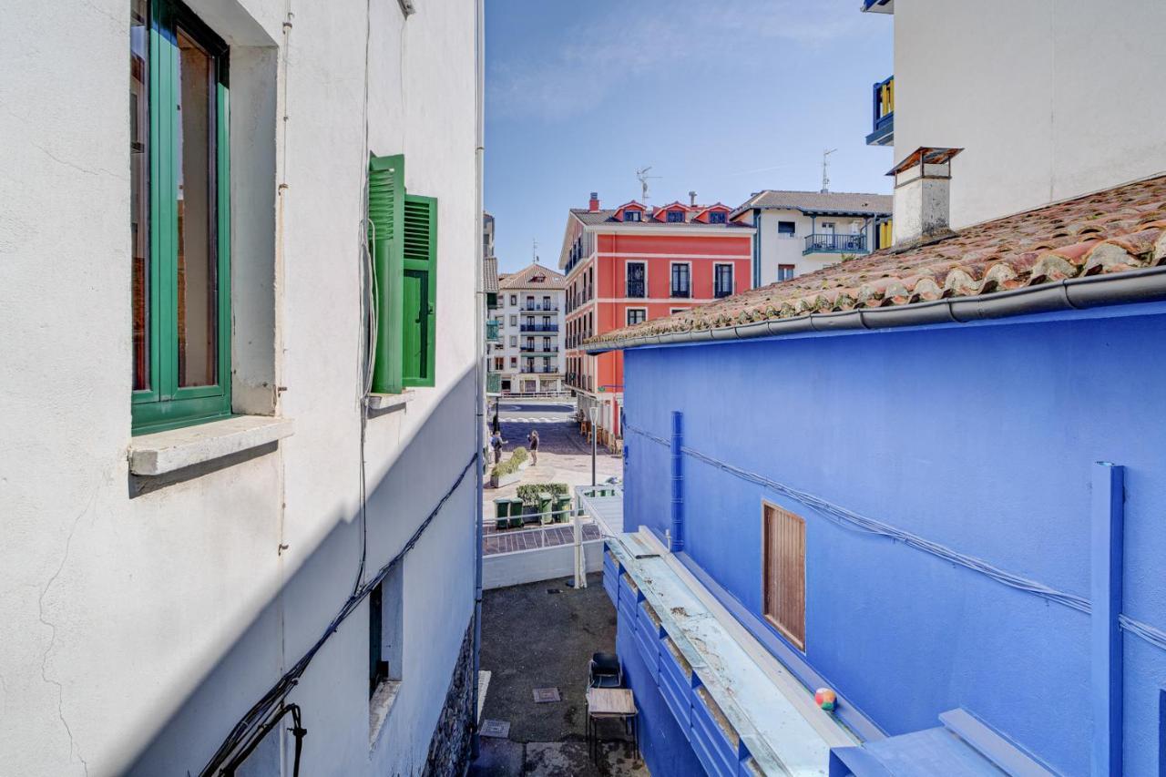 Luminoso Apartamento En Hondarribia Con Terraza, Centro, 3Hb Exteriör bild
