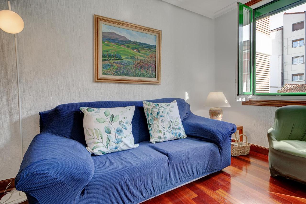 Luminoso Apartamento En Hondarribia Con Terraza, Centro, 3Hb Exteriör bild